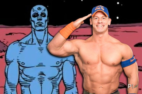 Is John Cena just teasing or his he really playing Doctor Manhattan in Watchmen?