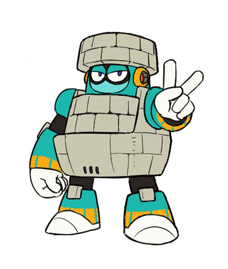 The concept art for the new Robot Master in Mega Man 11