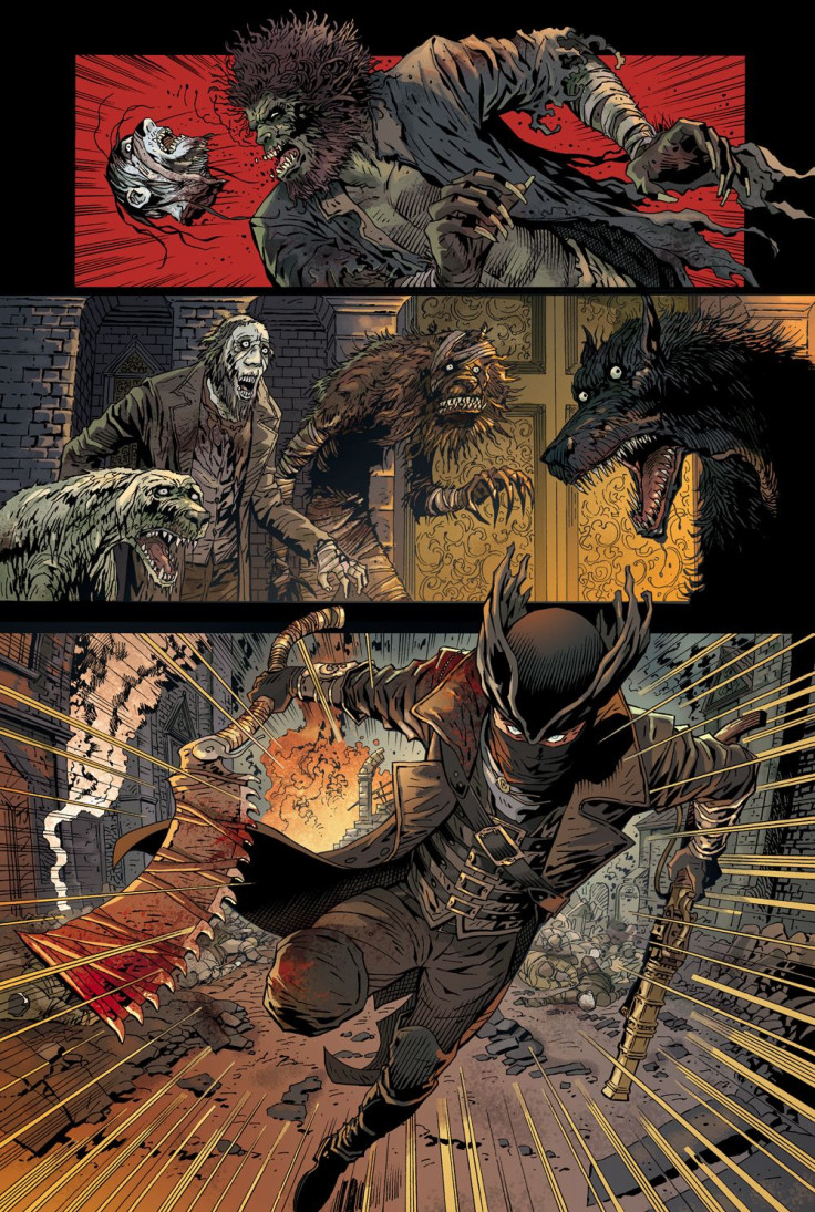 The second preview page for Bloodborne #1