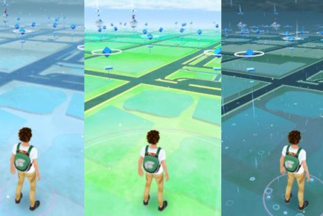The various weather that will be seen in Pokemon Go