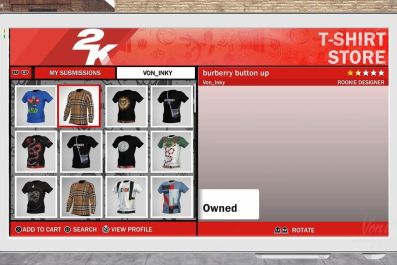 NBA 2K18 custom shirt buyers are mad about 2K's lackluster VC refunds for removed shirts. Copyright law has complicated the issue. NBA 2K18 is available on PS4, Xbox One, Switch and PC.