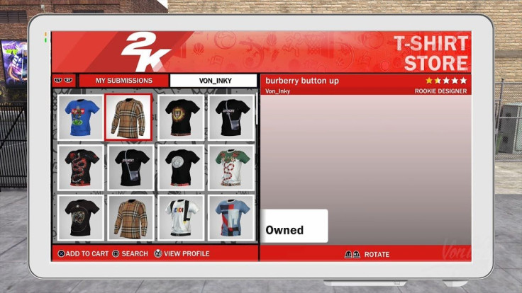 NBA 2K18 custom shirt buyers are mad about 2K's lackluster VC refunds for removed shirts. Copyright law has complicated the issue. NBA 2K18 is available on PS4, Xbox One, Switch and PC.