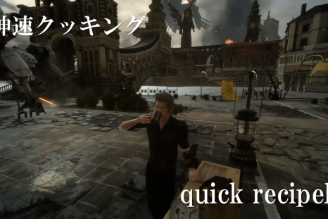 Ignis always has time for cooking. 