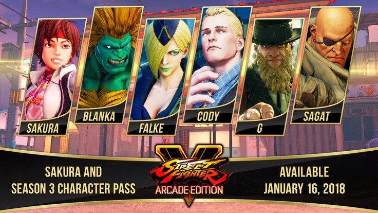 The Season 3 DLC Characters for Street Fighter V