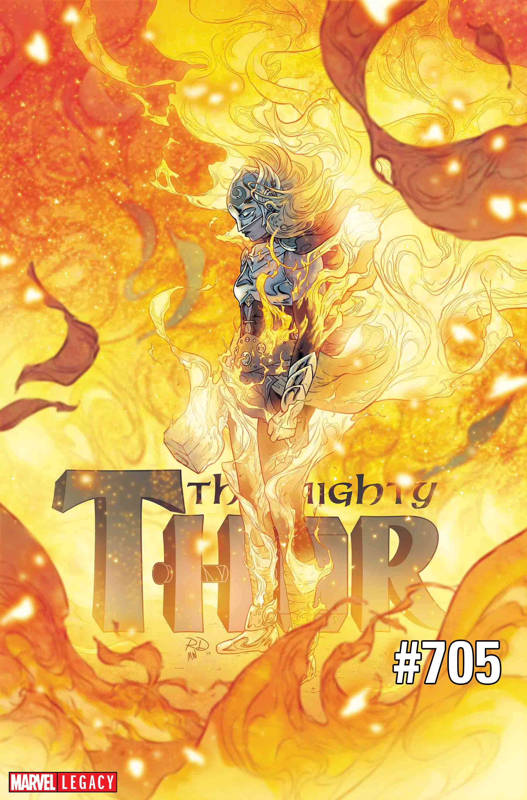 The cover to Mighty Thor #705