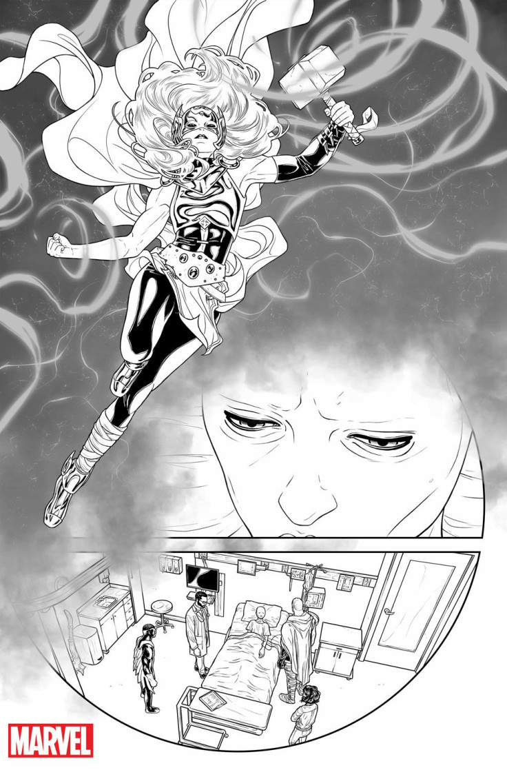 Page 1 of the preview for Mighty Thor #705