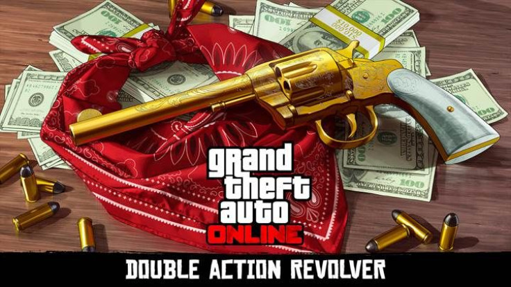 Unlock the Double Action Revolver in GTA Online to have it waiting for you in Red Dead Redemption 2