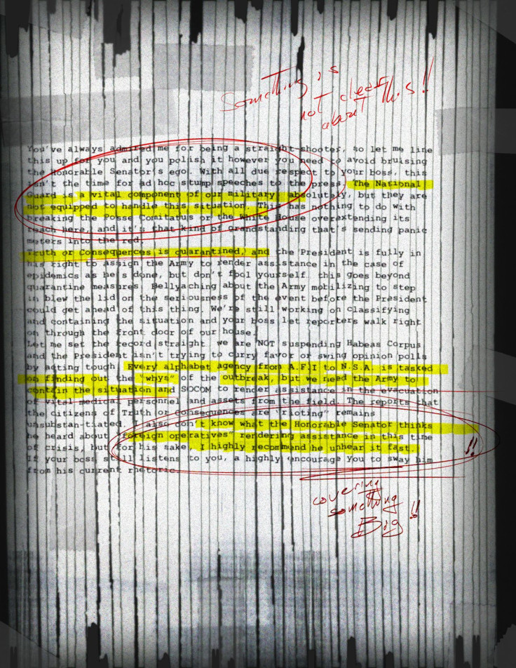 "The National Guard are not equipped to handle this situation... foreign operatives render assistance in this time."