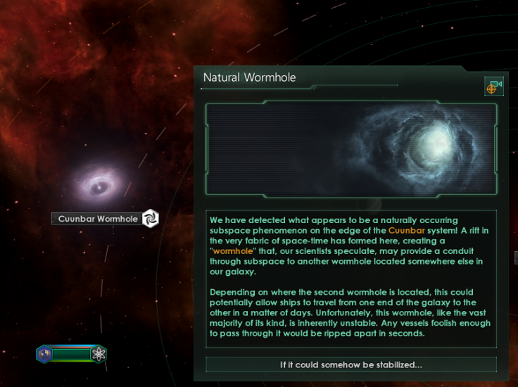 The Cherryh Update will eliminate warp and artificial wormhole FTL travel, but will introduce naturally occurring wormholes in their place.