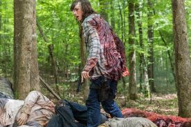 The moment Carl was bit in The Walking Dead Season 8.
