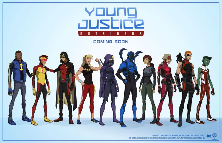 The Young Justice team.
