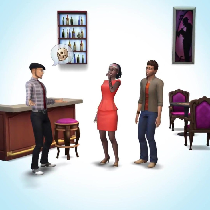 It's hard to tell what's happening in the Sims 4 game pack teaser. 