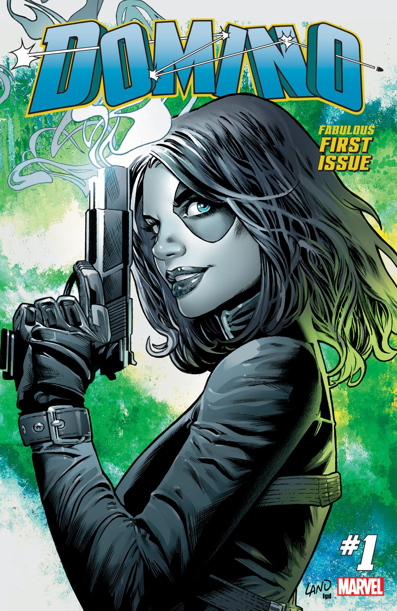 The cover to the first issue of Domino.