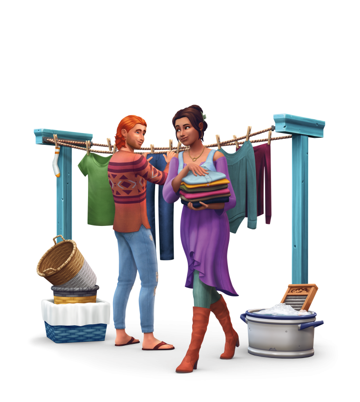Sims 4: Laundry Day