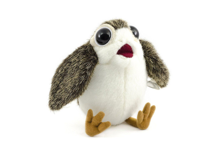 Porg plush toy.