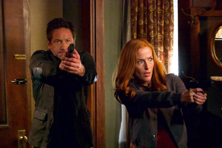 Mulder and Scully shoot some Russian mercs in Season 11 Episode 2 "This."