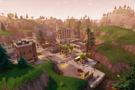 This is Fortnite's new city, and it apparently has an underground mine section. Look for it on the western side of the map next week. Fortnite is available now on PS4, Xbox One and PC.