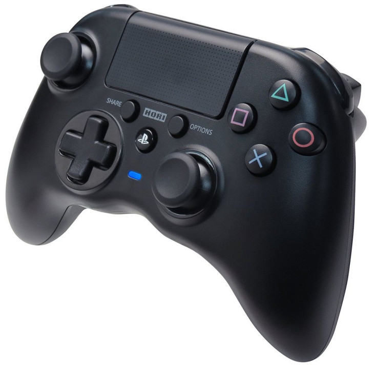 The circle button is off the side of the controller. 
