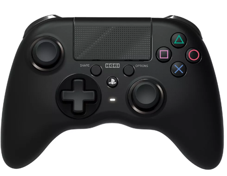 Hori's controller looks even better from the front. 