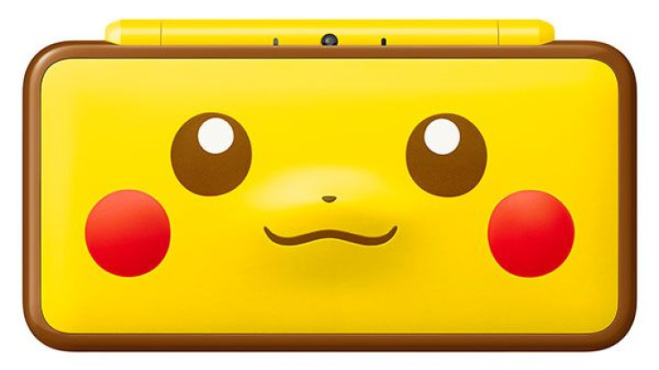 This unique 2DS XL has a raised image of Pikachu, and it's super cute. 