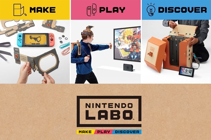 Nintendo Labo Combines DIY Projects With Your Switch
