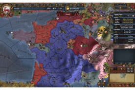 The revamped map of France coming in EU4 1.25. 