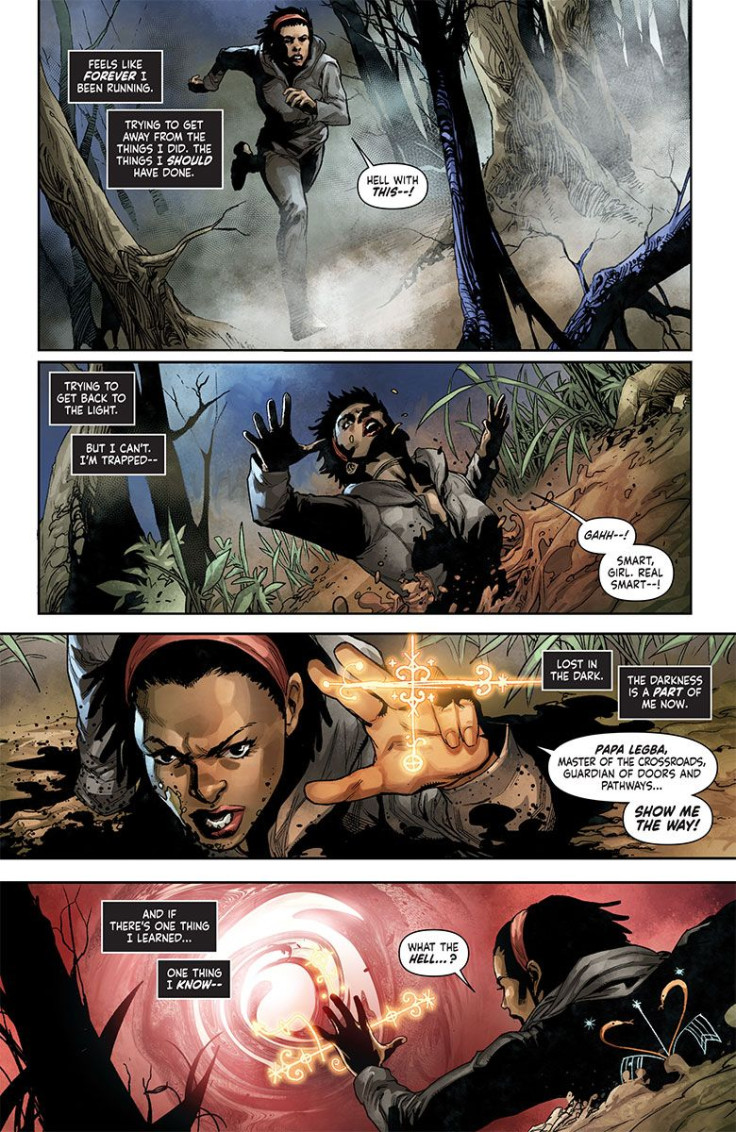 Shadowman 2018 Issue #1 Preview: Page 8.