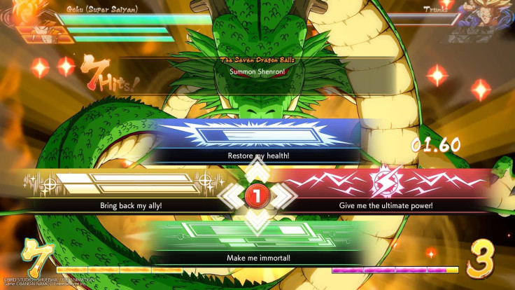 Summoning Shenron in Dragon Ball FighterZ can help you in a pinch.
