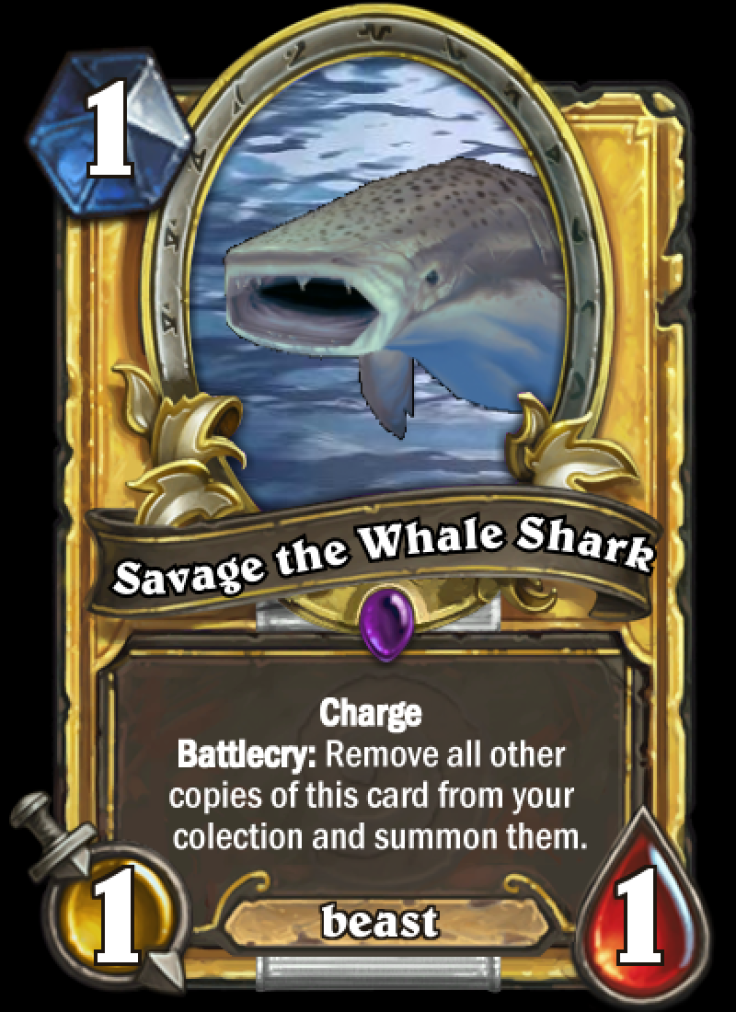 The ultimate catch, the Hearthstone whale!
