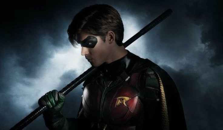 Brenton Thwaites as Robin in Titans. 