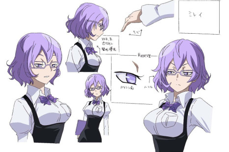 Mirei's character reference sheet