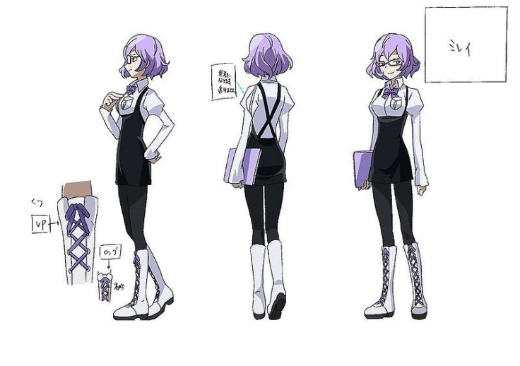 A character sheet for Mirei