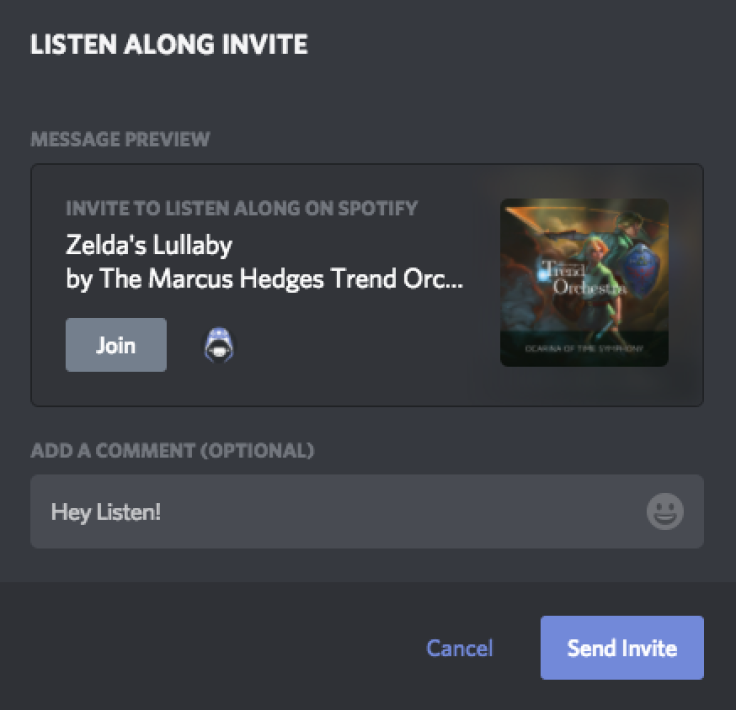 You can easily send a "Listen Along" link to friends with the new Discord Spotify account linking update.