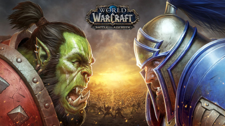 Key art for World of Warcraft: Battle for Azeroth expansion.