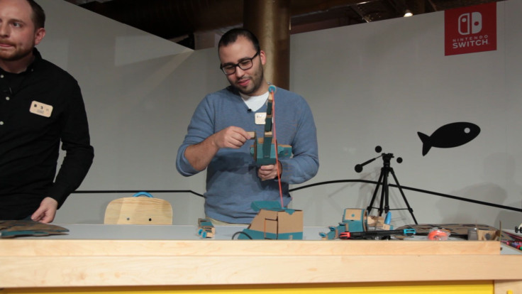 The Labo fishing rod can withstand a beating 