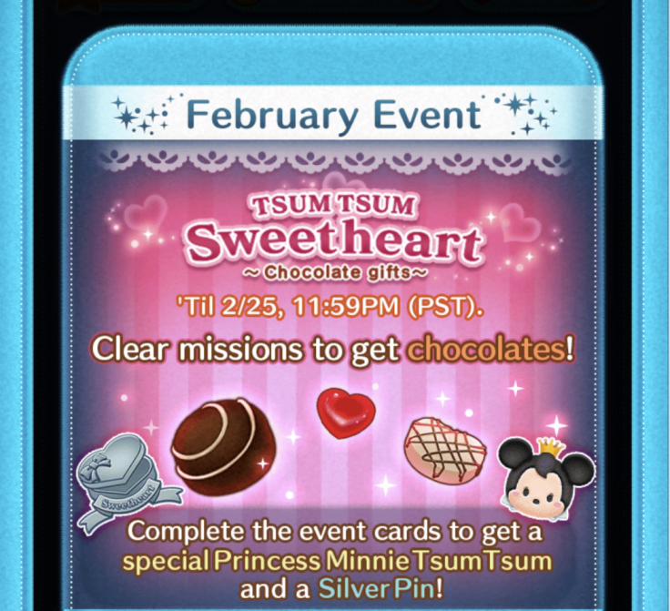 The Disney Tsum Tsum Sweetheart Valentines event has begun but which characters have white hands and how do you make all capsules red? Get cheats for beating these challenges and more in the Valentine 2018 event.