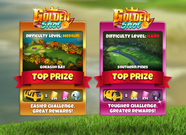New Golden Shot difficulty levels have been added in the Golf Clash February 2018 update.