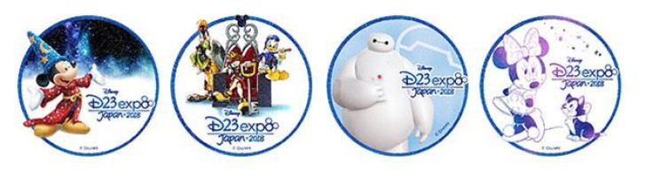 These are the special buttons available to D23 Japan attendees this weekend.