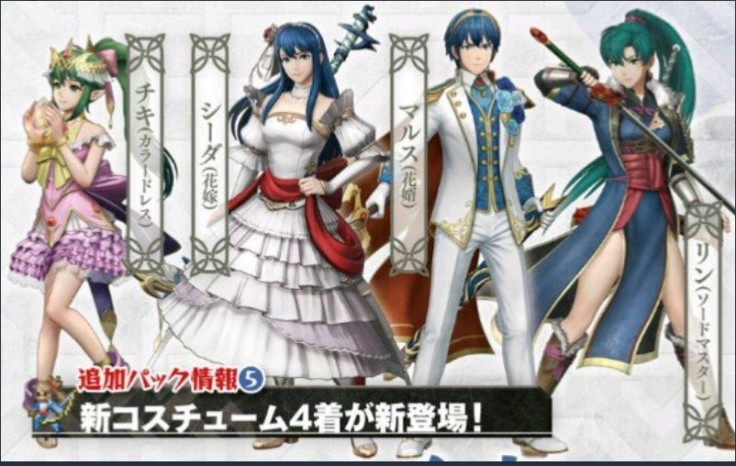 The upcoming new costumes in Fire Emblem Warriors