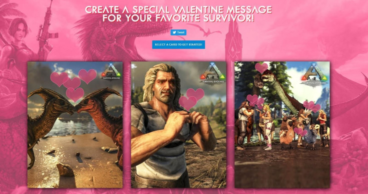 Studio Wildcard wants you to send some Valentine's Day ecards to your tribemates.