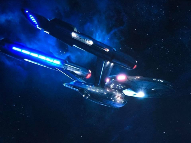 The first appearance of the Enterprise on Star Trek: Discovery.