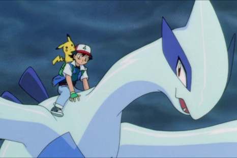 Lugia, Ash and Pikachu in the Pokemon the Movie 2000