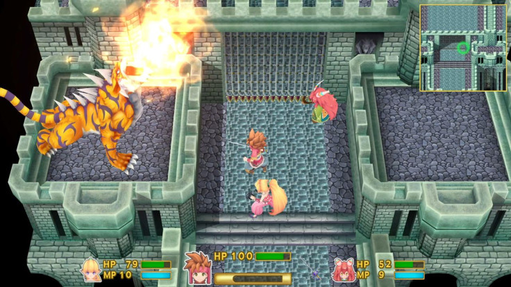 Magic levels and spell selection can play a major role in winning boss battles in Secret of Mana.
