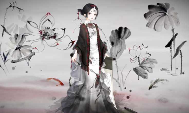 Love Nikki Dress Up Queen - Cloud Empire: Ink Carp gown.