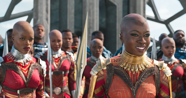 The Dora Milaje are fierce and stunning.