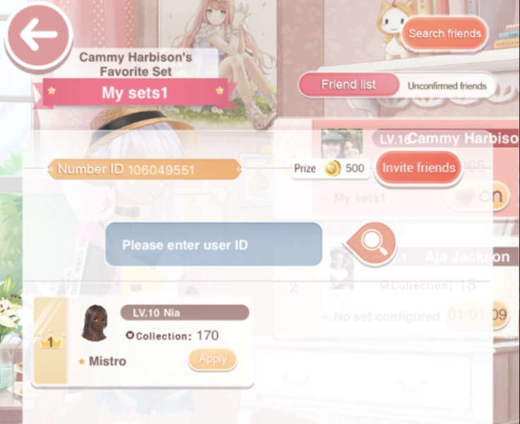 Adding friends is another great way to get daily stamina boosts and free outfits.
