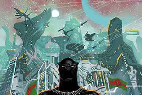 The cover to the first issue of the Black Panther (2018) comic