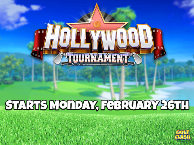 A new Hollywood Tournament is coming to Golf Clash next week. Find out about tournament start time, prizes, holes and more, here.