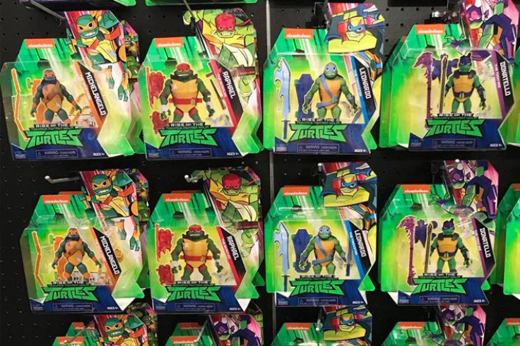 Tentative new packaging for the future Rise Of The Teenage Mutant Ninja Turtles from Playmates Toys.