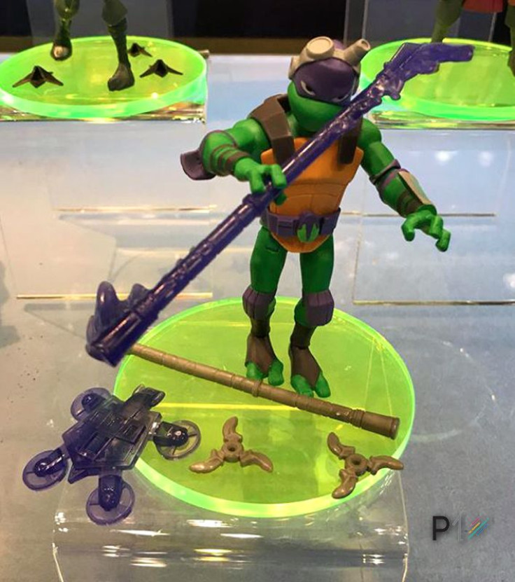 New Playmates Rise Of The Teenage Mutant Ninja Turtles action figure of Donatello.